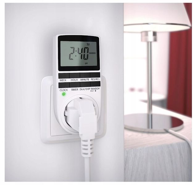 PROGRAMATOR CZASOWY WŁĄCZNIK WYŁĄCZNIK LCD zdjęcie 11