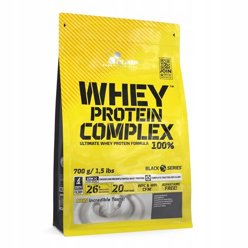OLIMP WHEY PROTEIN COMPLEX 100% 700g BIAŁKO RZEŹBA na Arena.pl