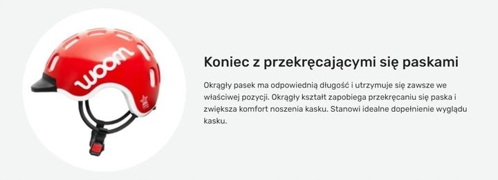 KASK ROWEROWY WOOM KIDS XS CZARNY zdjęcie 2