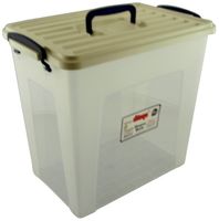 Pojemnik plastikowy z uchwytem rączką pudełko 19 L