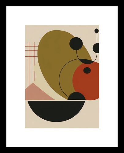 Plakat 25x35cm Geometryczny Balans na Arena.pl