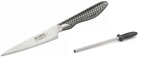 Nóż uniwersalny 11cm Global GS-36 PLUS ostrzałka Taidea T0825D na Arena.pl