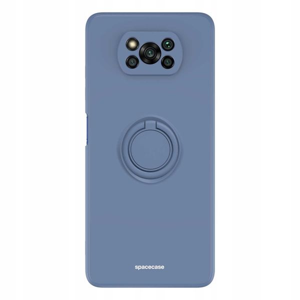 Spacecase Silicone Ring Poco X3 Pro/Nfc Blue zdjęcie 7