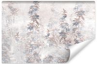 Fototapeta Ścienna Abstrakcja Kwiaty Natura Beton Mural 300cm x 210cm