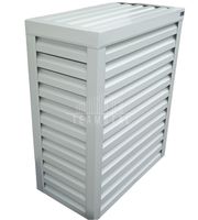 Osłona pompy ciepła 90x40x140 cm biały TS574