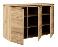 KOMODA MEGAN K1 DĄB ZŁOTY na ubrania do salonu przedpokoju sypialni