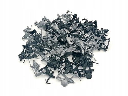 Drewniany Zamek RYCERZE RYCERZYKI ŻOŁNIERZE 60szt na Arena.pl