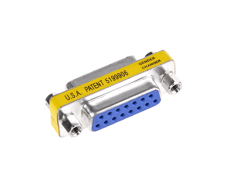 ZLA0623 Złącze DB15 gniazdo-gniazdo zdjęcie 1