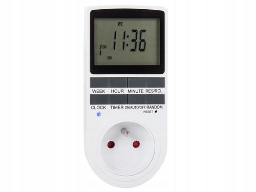 PROGRAMATOR CZASOWY WŁĄCZNIK WYŁĄCZNIK TIMER LCD na Arena.pl