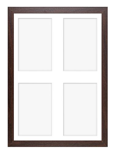 Ramka na 4 zdjęcia Hekla 30x40x4 galeria brązowy 1szt. na Arena.pl