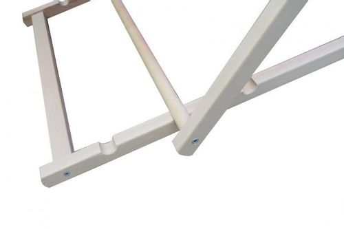 LEŻAK PLAŻOWY OGRODOWY DREWNIANY SKŁADANY REGULOWANY ANTRACYT na Arena.pl