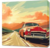 Obraz 60x60cm Przygoda Czeka