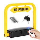 BLOKADA PARKINGOWA SKŁADANA ZAPORA 35 CM NA KLUCZ ZDALNIE STEROWANA ALARM