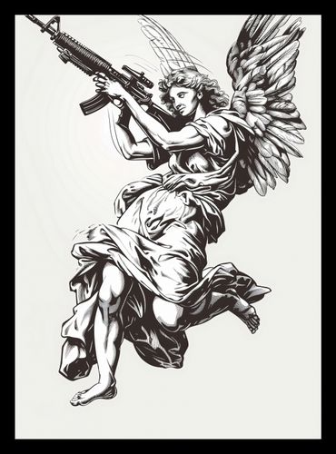 Plakat 20,5x28,4cm Anioł Wojny na Arena.pl