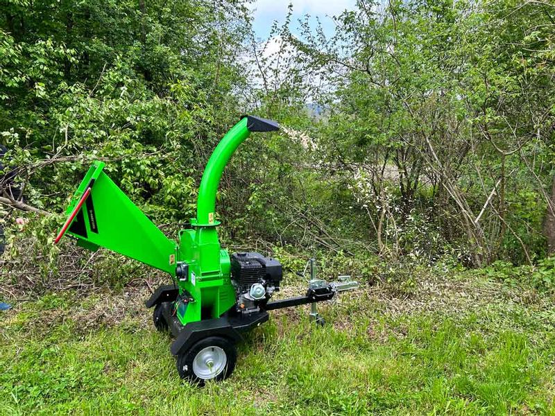 Spalinowy Rębak Rozdrabniacz tarczowy do gałęzi drewna rozdrabniania 120cm zdjęcie 10