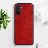 Etui AIORIA Vintage LEATHER do Samsung Galaxy Note 10 czerwony
