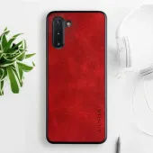 Etui AIORIA Vintage LEATHER do Samsung Galaxy Note 10 czerwony