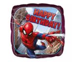 Balon foliowy „Spiderman Happy Birthday”, 45 cm (18 cali) [balon na hel]