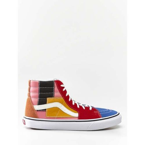 TRAMPKI VANS  SK8-HI VMF PATCHWORK MULTI/TRUE WHITE (VN0A38GEVMF1) 38 PATCHWORK MULTI/TRUE WHITE na Arena.pl