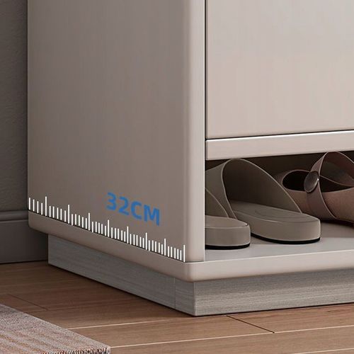 NOWOCZESNA KOMODA SZAFKA BIAŁA POJEMNA NA BUTY OBUWIE REGAŁ 2 DRZWI WĄSKA na Arena.pl