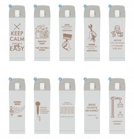 KUBEK TERMICZNY TERMOS NA KAWĘ HERBATĘ DO SAMOCHODU 440 ml PREZENT GRAWER