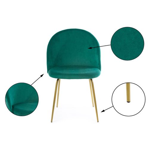 Krzesło Ringo Gold Green na Arena.pl