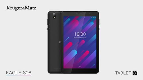 Tablet Kruger&Matz 8" EAGLE 806 3/32GB GPS USB-C 4G LTE SIM OTG Android 13 na Arena.pl
