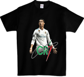 Koszulka T-shirt Ronaldo z autografem