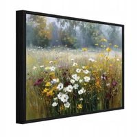 Obraz W Ramie Na Płótnie Do Sypialni Salonu Kwiaty 60x40