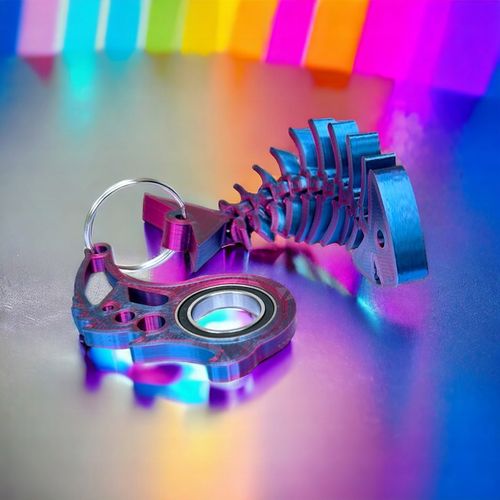 KEYSPINNER Keyrambit Flexi Ryba ZESTAW Brelok BRELOCZEK do kluczy Midnight na Arena.pl