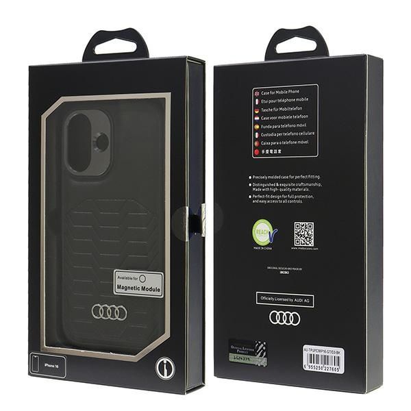 Etui Audi do iPhone 16, Czarny, MagSafe zdjęcie 7