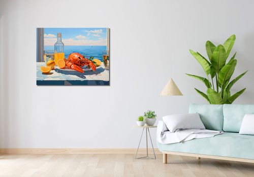 Obraz 90x70cm Homary Nie Do Pary na Arena.pl