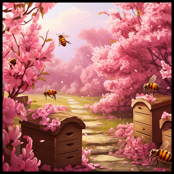 Plakat 100x100cm Życie w Ulach zdjęcie 2