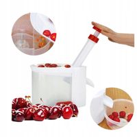 DRYLOWNICA DO WIŚNI CZEREŚNI OWOCÓW Z PRZYSSAWKĄ