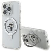Etui Karl Lagerfeld do iPhone 13 Pro Max, Biały, MagSafe
