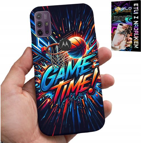 ETUI DO MOTOROLA MOTO G10 POWER - KOSZYKÓWKA NBA FAN 23 GAME TIME, OBUDOWA na Arena.pl