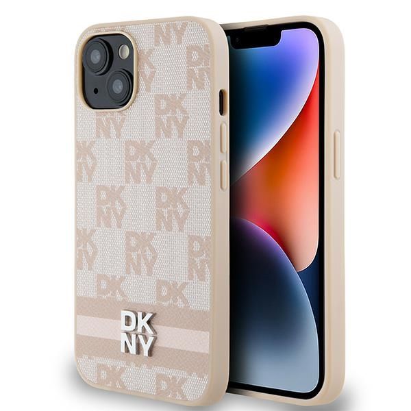 Etui DKNY do iPhone 15, iPhone 14, iPhone 13, Różowy zdjęcie 1