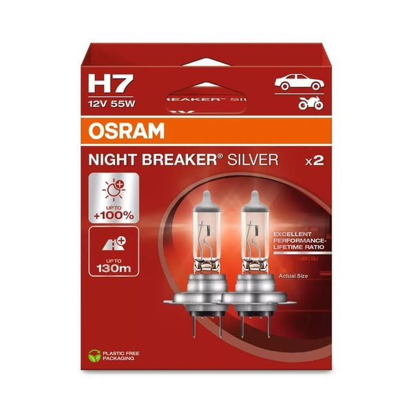 Osram H7 NIGHT BREAKER SILVER EKO 2HB zdjęcie 1