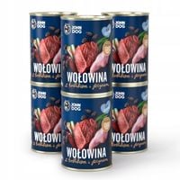 John Dog szczeniak wołowina królik jeżyny 6x400 g