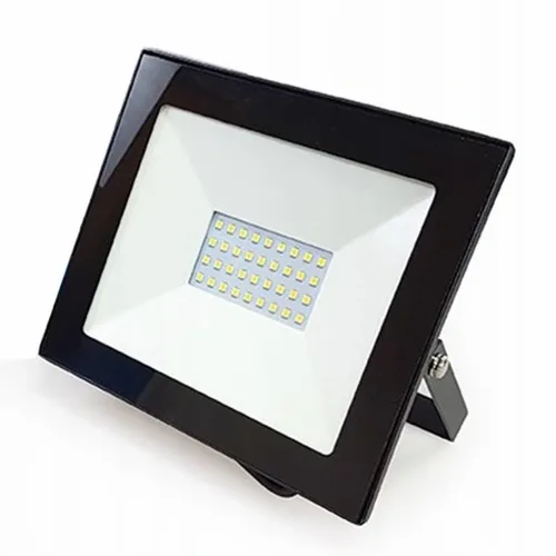 Halogen LED 30W lampa naświetlacz zewnętrzny zimny 6000K 2420LM reflektor na Arena.pl
