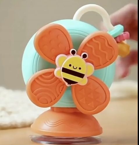 INTERAKTYWNY SENSORYCZNY ŚLIMAK 4w1 SPINER Z PRZYSSAWKĄ DLA NIEMOWLĄT na Arena.pl