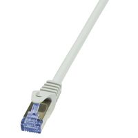 Patchcord Logilink S/FTP 6a RJ45 / RJ45 1 m szary