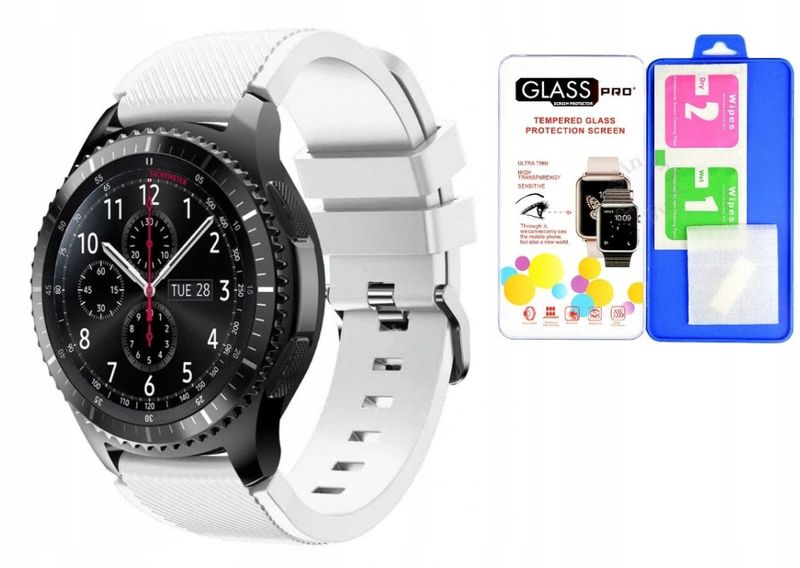PASEK SAMSUNG GEAR S3 FRONTIER / CLASSIC +SZKŁO zdjęcie 1