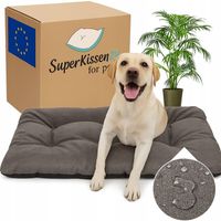 Legowisko dla psa poduszka kojec posłanie mata łóżko 100x70 LEN WODOODPORNE