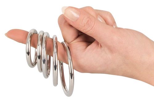 Bad Kitty Set of 5 Metal Rings na Arena.pl