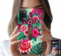 ETUI DO OPPO F19 PRO - KRZYŻ, RÓŻA CHRZEŚCIJAŃSTWO JEZUS PLECKI