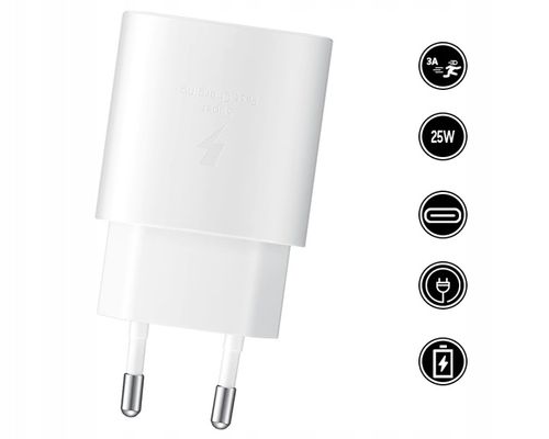 Oryginalna ładowarka Samsung S22 S23 S24 S21 A55 A54 A15 A14 M15 USB C 25W na Arena.pl