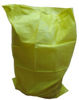 worek polipropylenowy 50cm x 80cm 50g/m2 żółty z zaciągiem