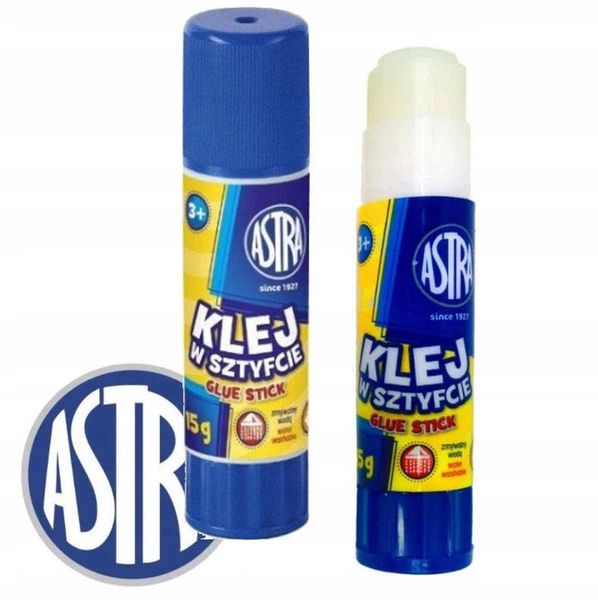 24x Astra KLEJ W SZTYFCIE Szkolny Biurowy Mocny Całe Pudełko 15g Astra zdjęcie 4