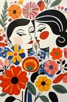 Plakat 40x60cm Kwiatowy Romans